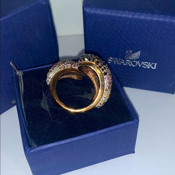 Swarovski Champagne Louise Ring 55 Rings